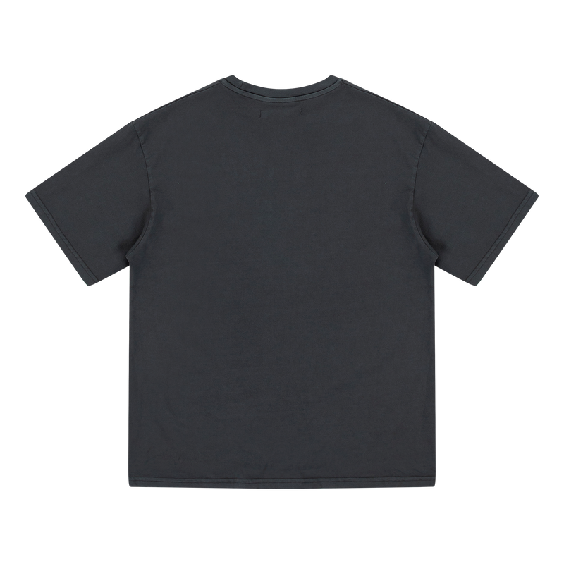 Signature Vintage Wash T-shirt Black caviar