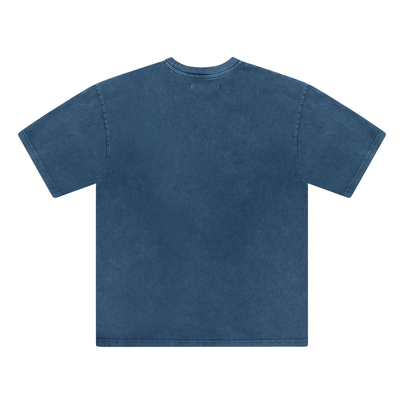 Signature Vintage Wash T-shirt Navy