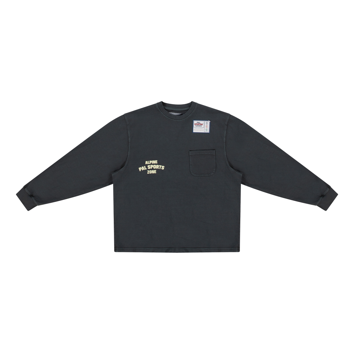 Alpine Sports Pocket Longsleeve Caviar Black