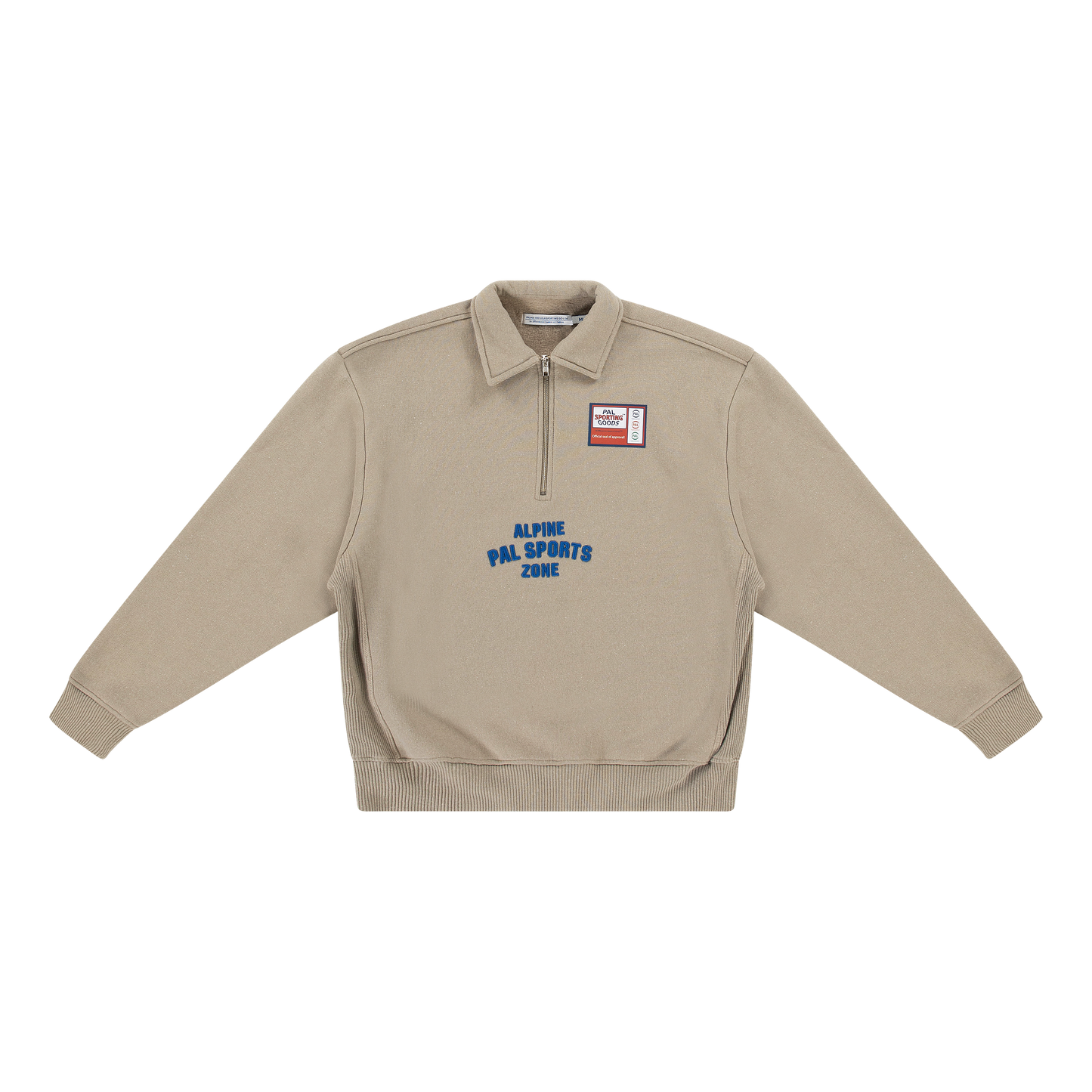 Alpine Zone Half Zip Taupe