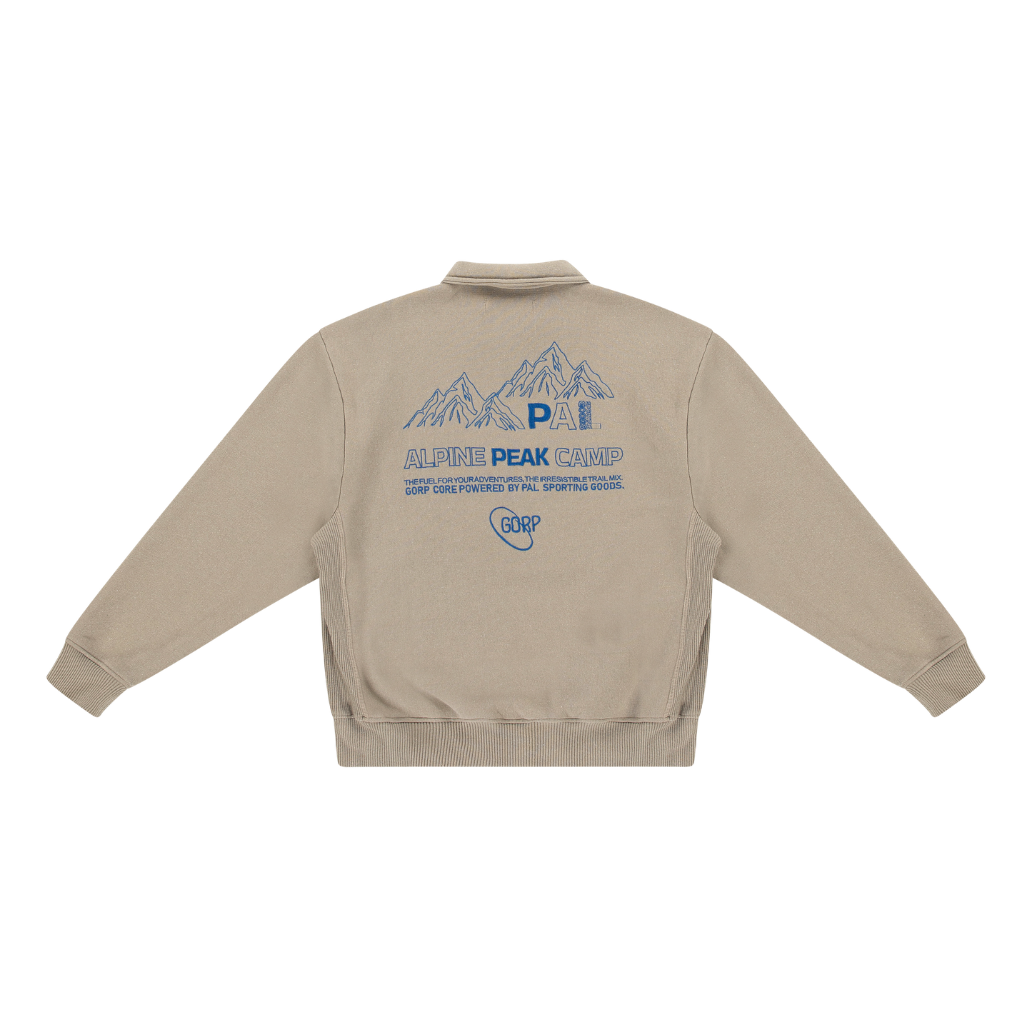 Alpine Zone Half Zip Taupe