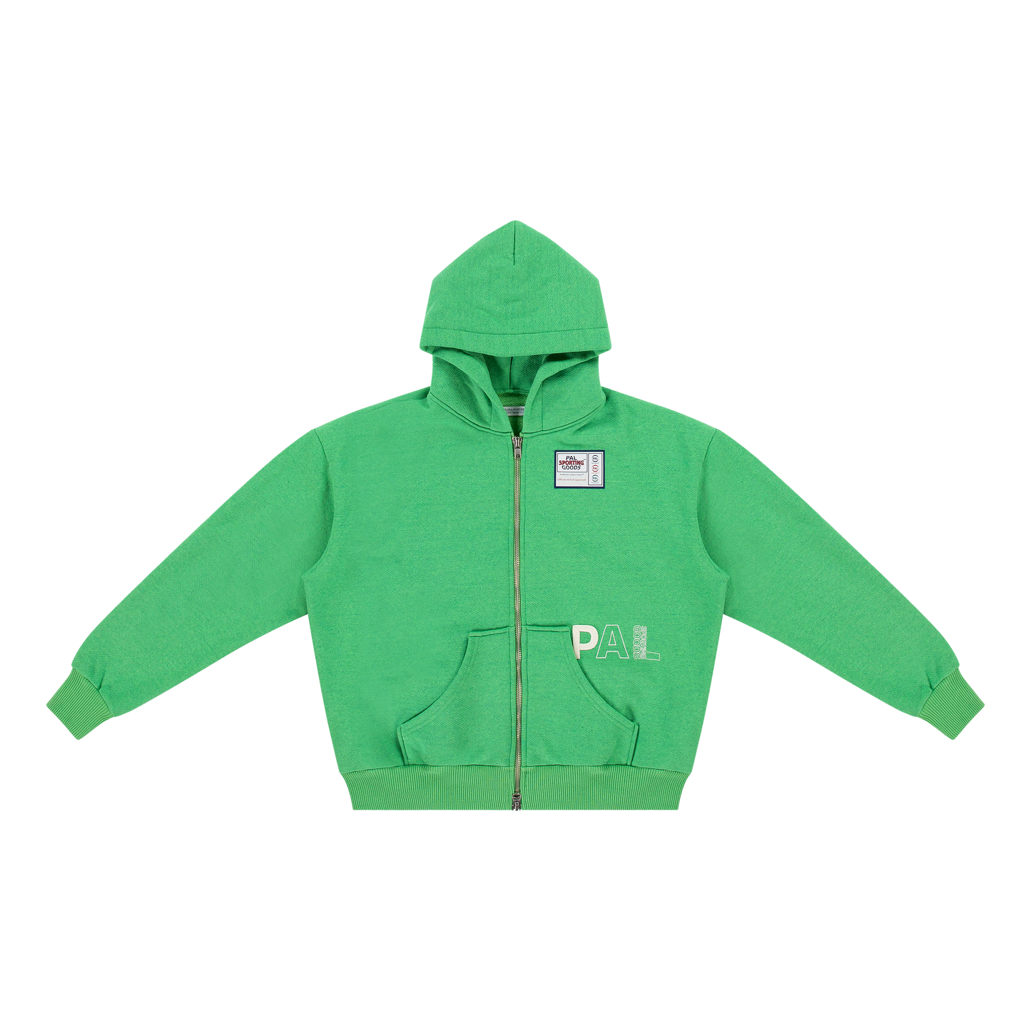 Fast Packing Multi Pocket Zip Hoodie Green