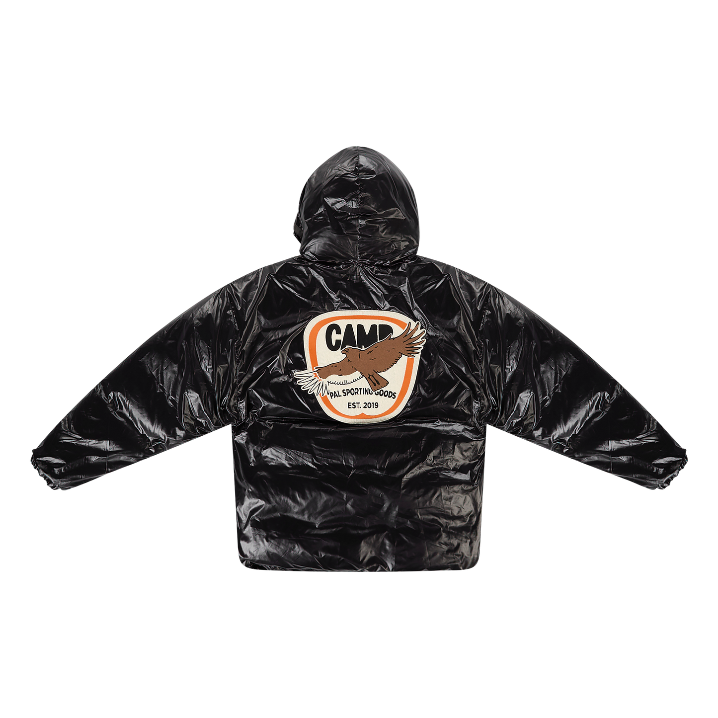 Camp Eagle Oversized hoodie black