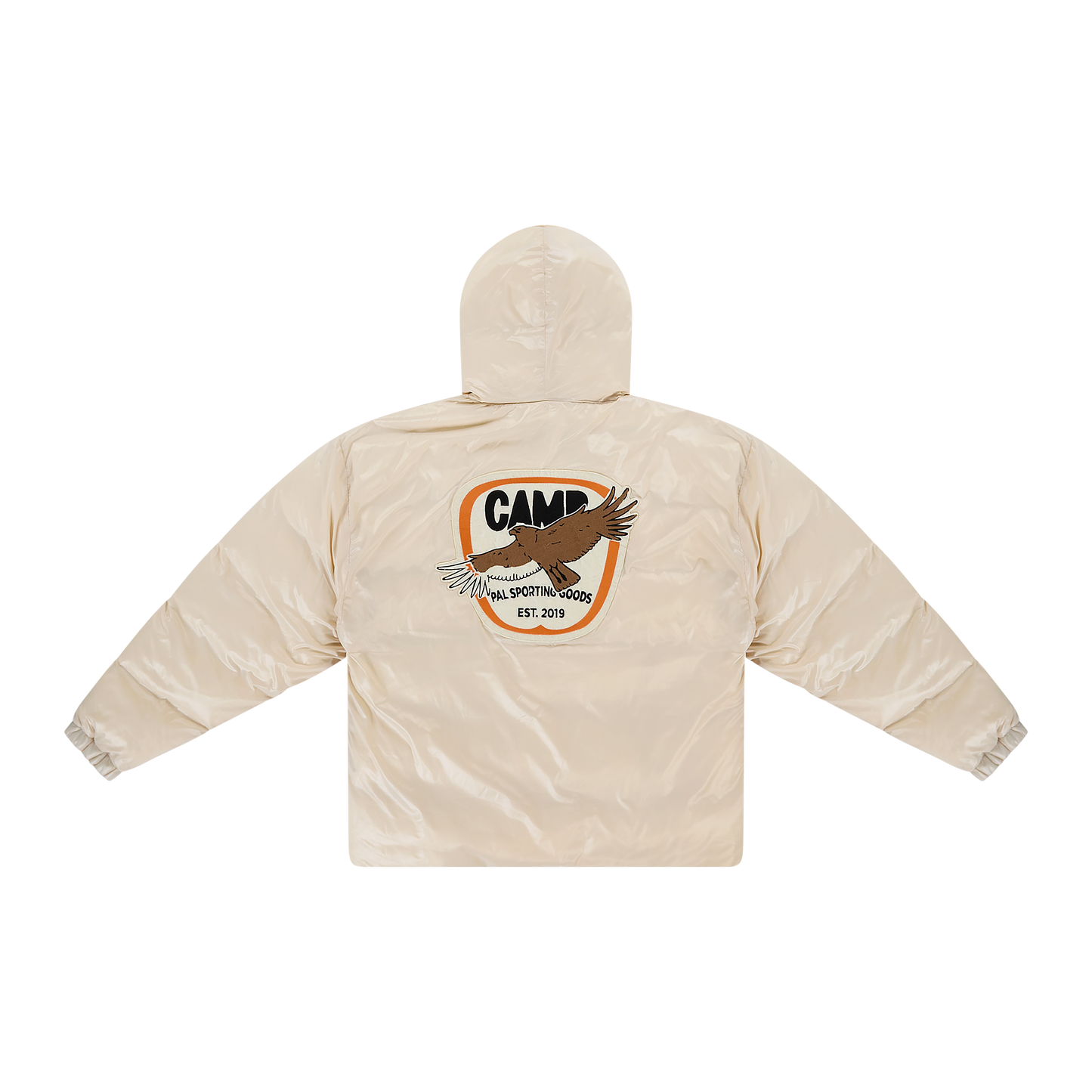 Camp Eagle Oversized Hoodie Marshmallow