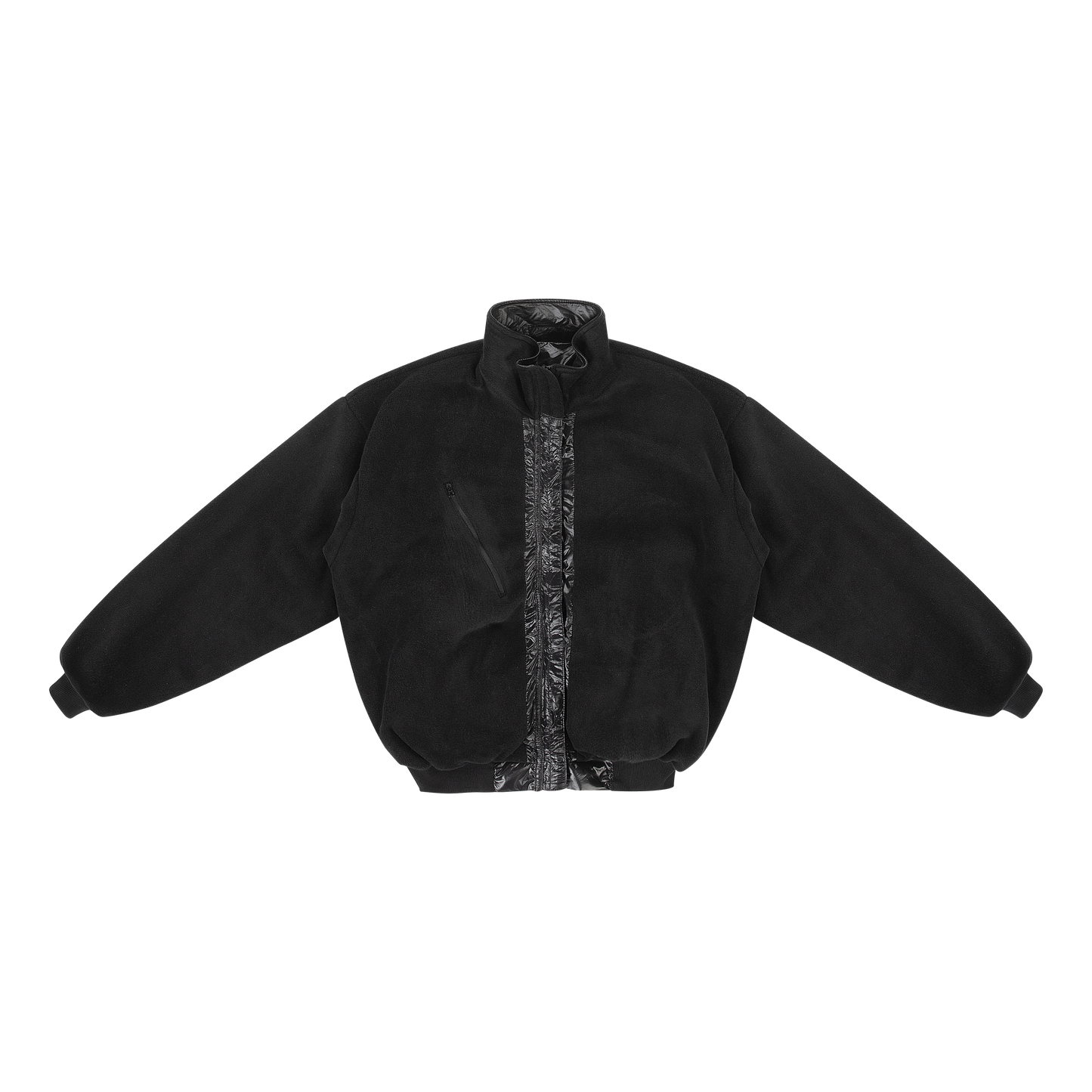 PJ’s Trail Cloud Short Bomber Black