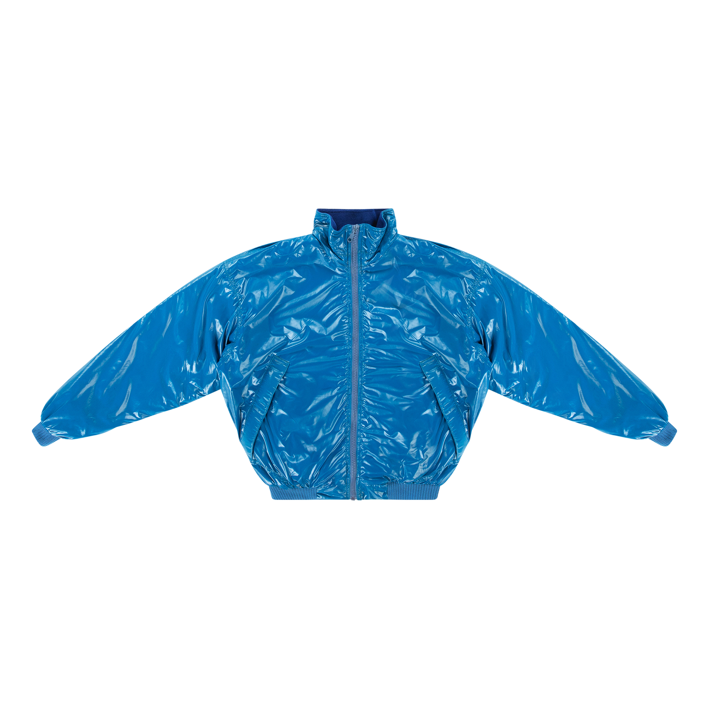 PJ’s Trail Cloud Short Bomber Royal Blue