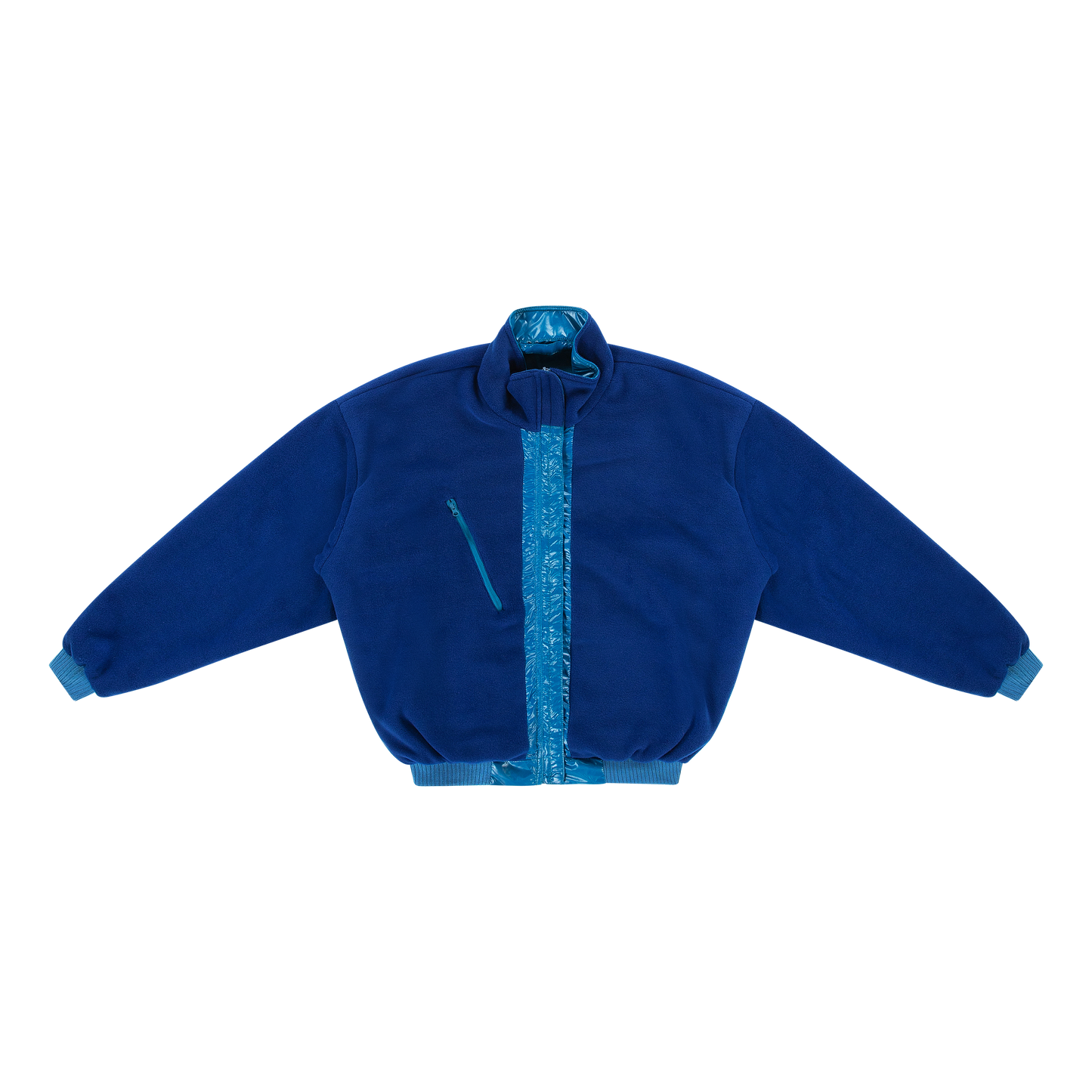 PJ’s Trail Cloud Short Bomber Royal Blue