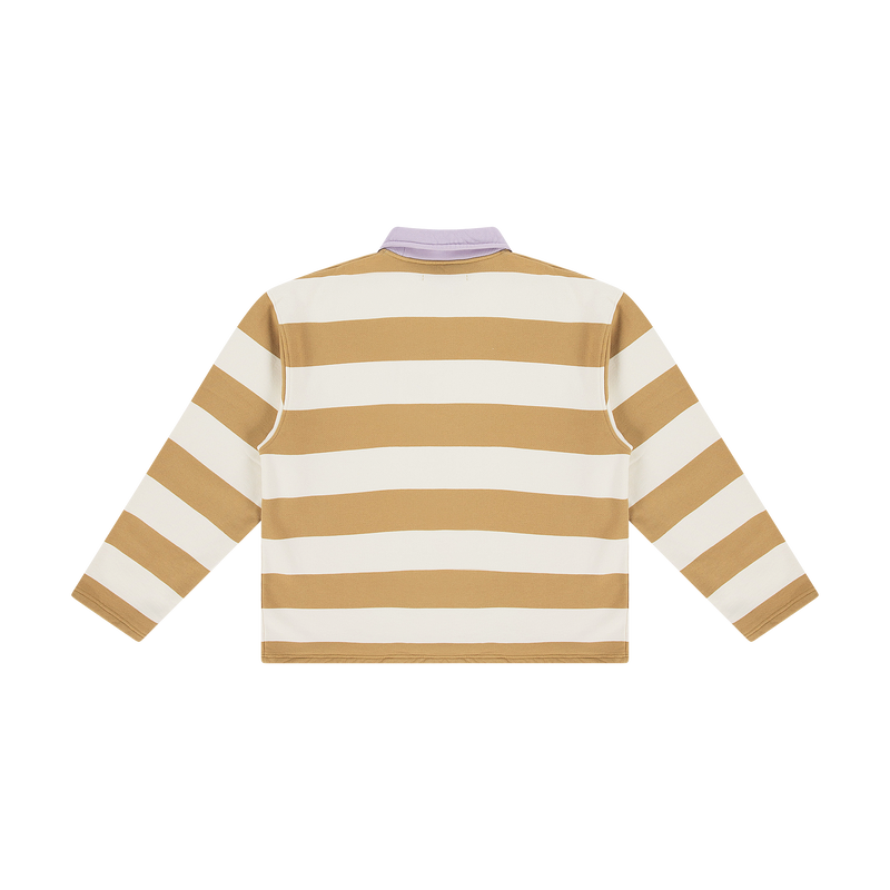 Drift Striped Longsleeve Striped Khaki