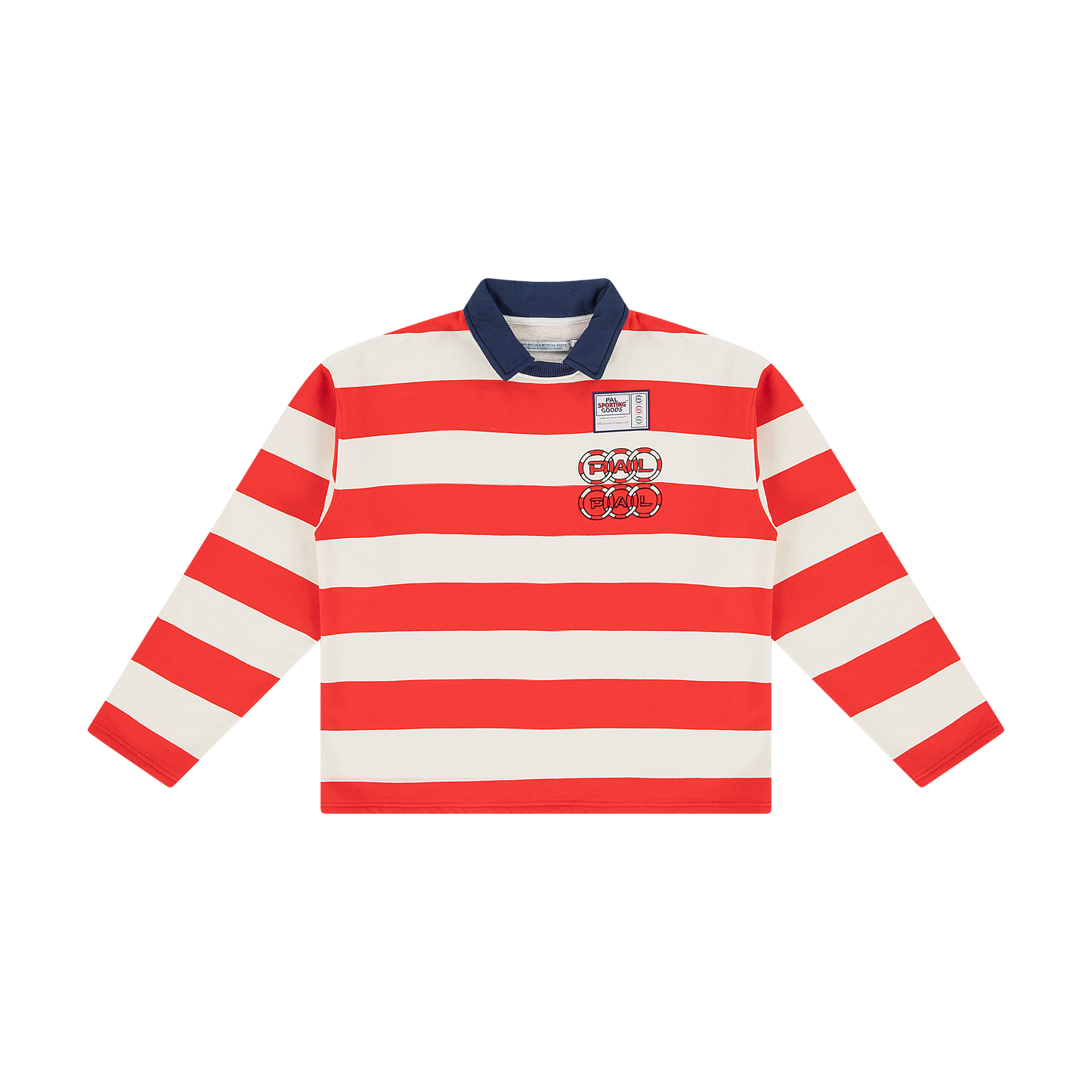 Drift Striped Longsleeve Striped Red