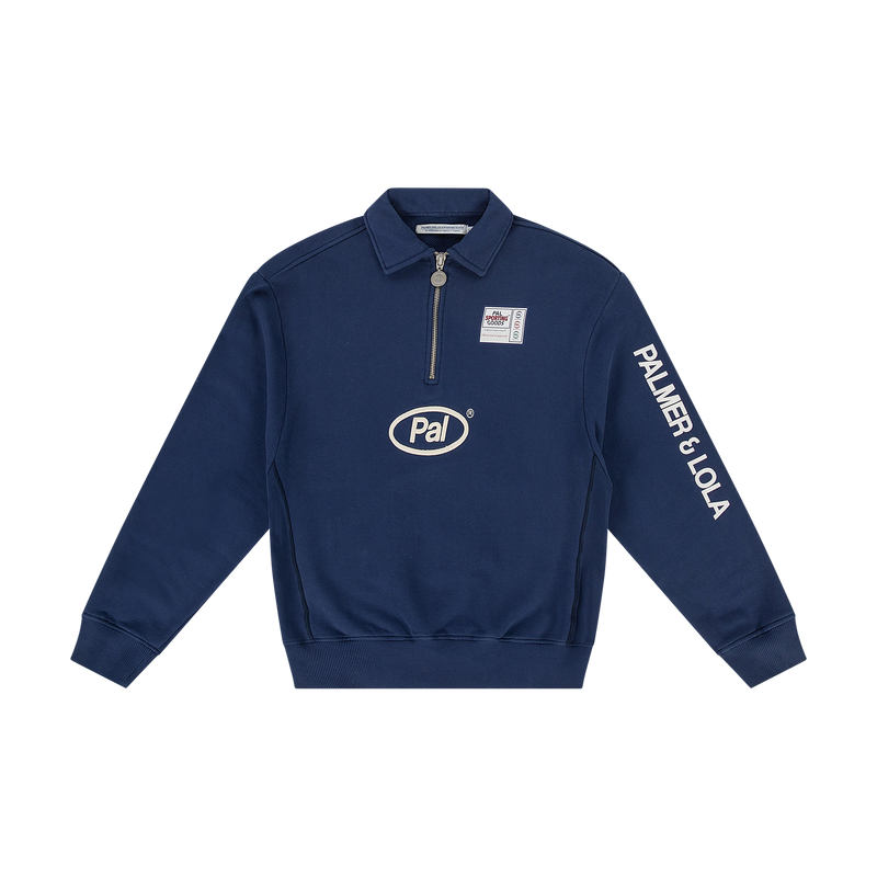 Collection Half Zip Medieval Blue