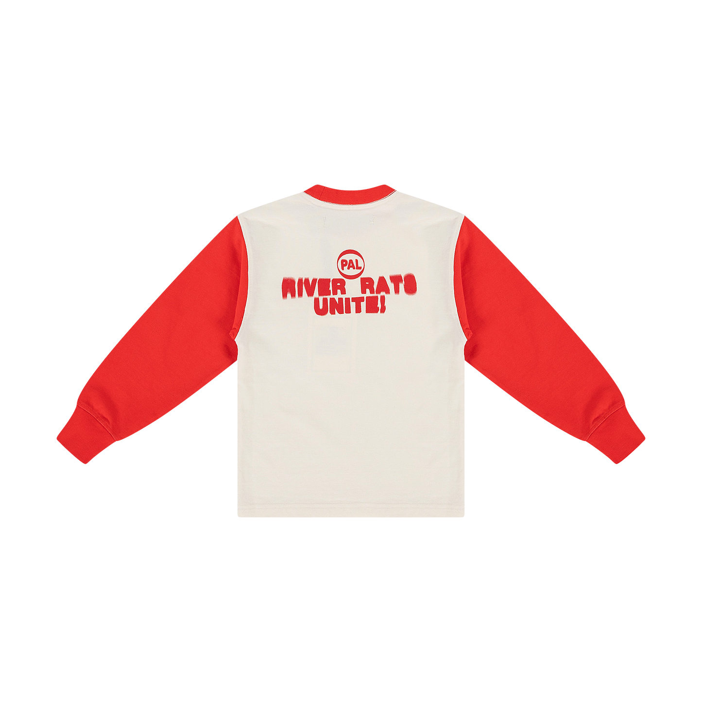 River Rats Kids Longsleeve Marshmallow Red