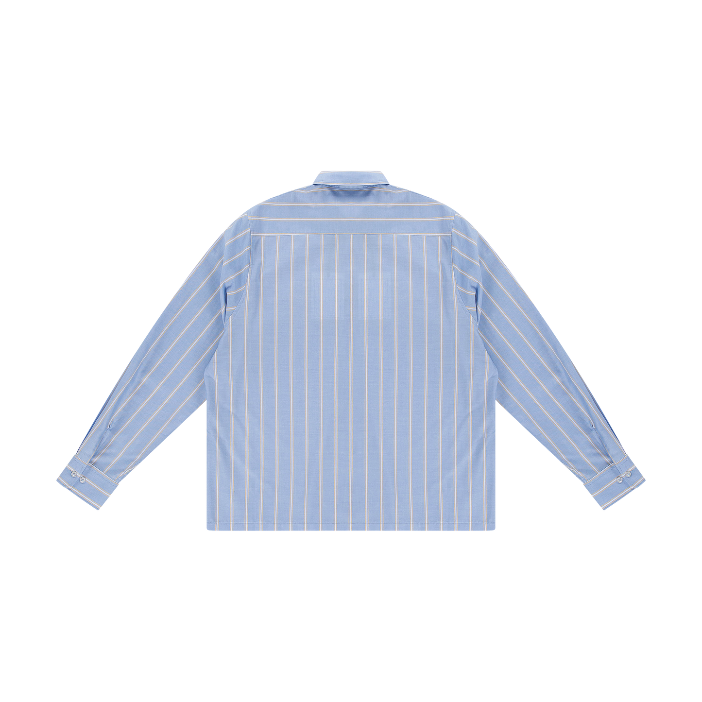 Ripple Oxford Shirt Striped Blue