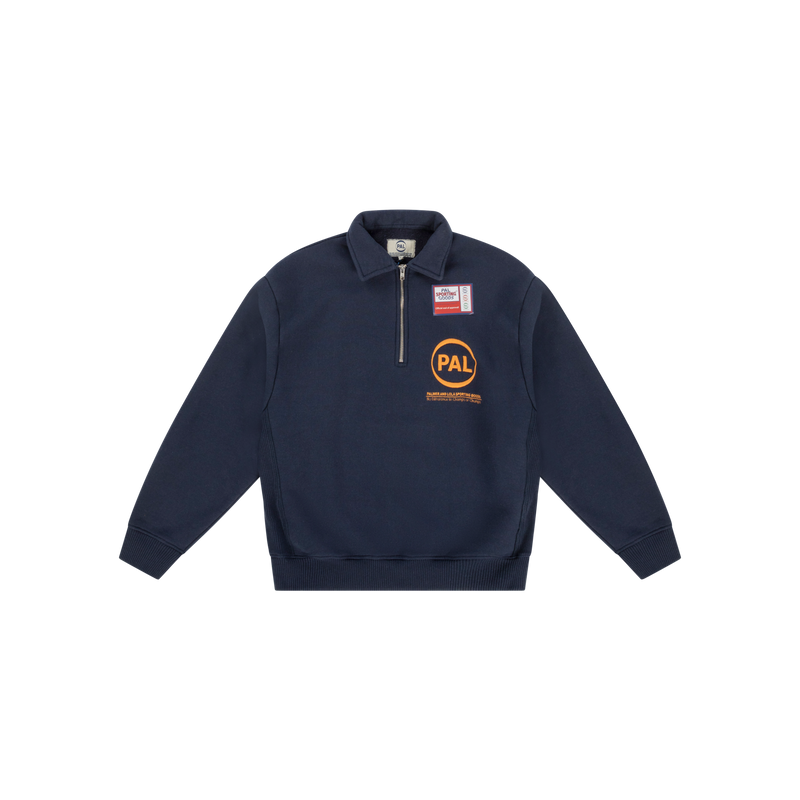 Company Half Zip Navy