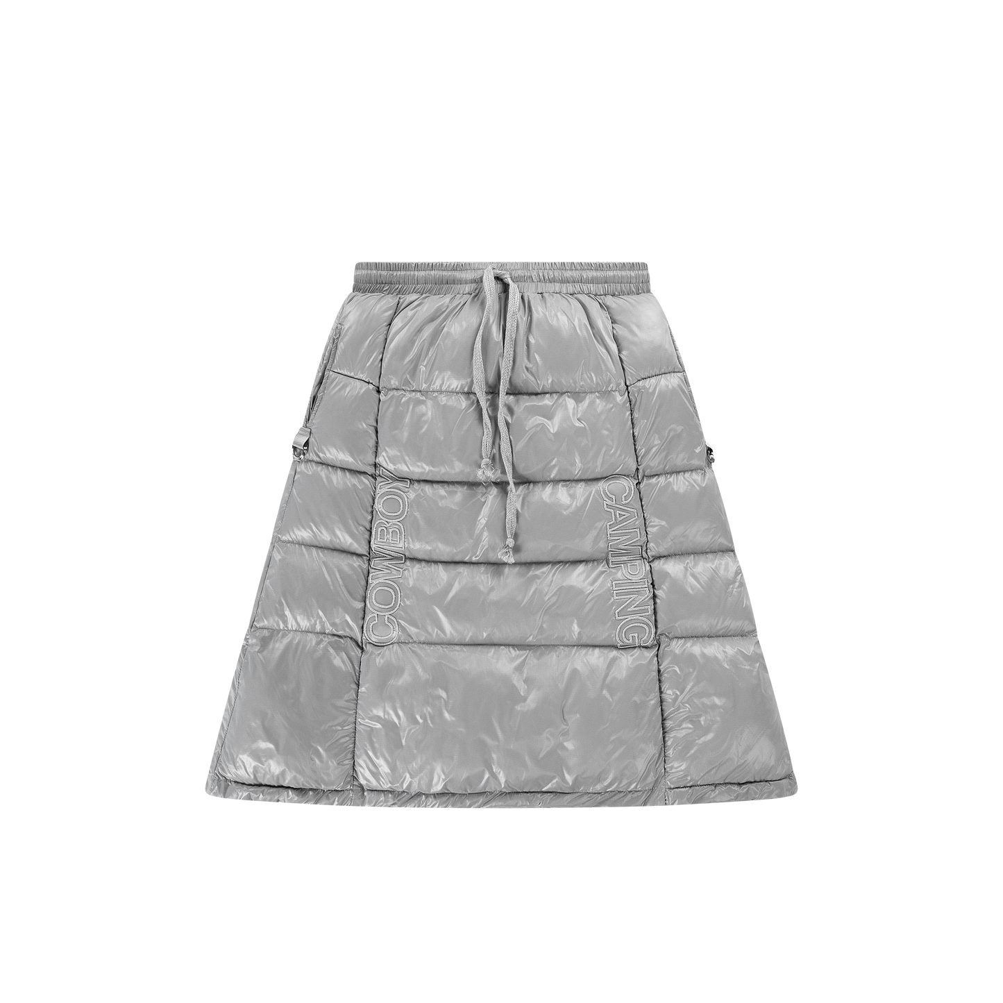 PJ’s Trail Cloud Skirt Gray Silver