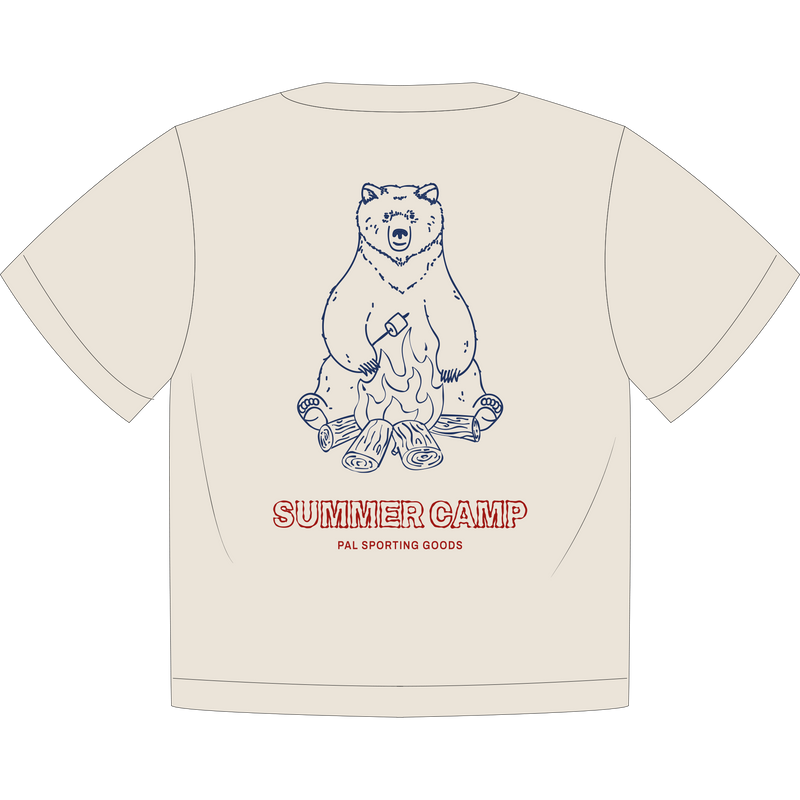 Topanga Summer Camp T-shirt Marshmallow