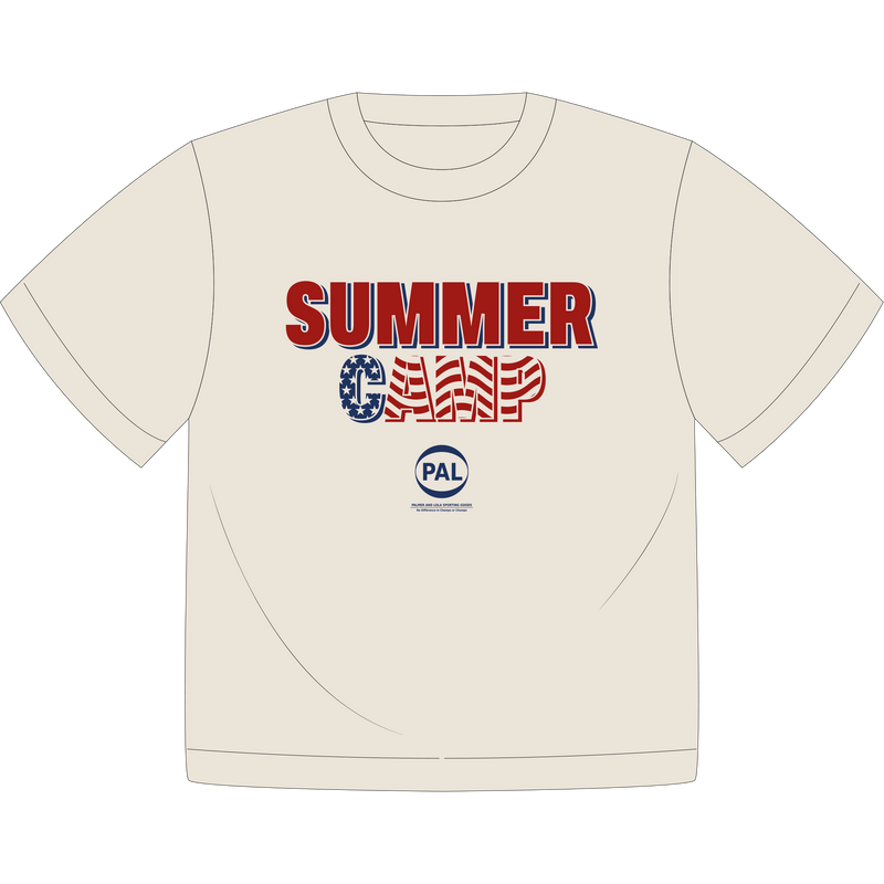 Topanga Summer Camp T-shirt Marshmallow